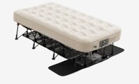 VEVOR Air Mattress with Frame, Inflatable 1 Person Camping Cot with Built-in Pump, Portable Folding Air Beds Supports 300 lbs, Blow Up Anywhere Bed for Guests Camping Travel Indoor & Outdoor Use New in Box $399