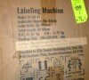 VEVOR Electric Flat Labeling Machine, 25-60pcs/min, Flat Surface Label Applicator for Cardboard Boxes/Square Bottles/Tin Cans, Labeler Suitable for Item Size Range of 4.72 x 5.9 x (0.98-3.54) inches New In Box $599 - 2