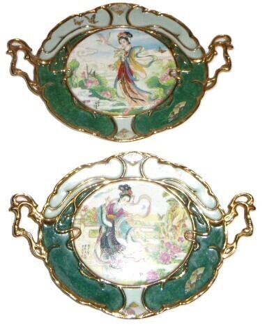 The Bradford Exchange Treasures of the Red Mansion Limited Edition Collectable Oriental Plate Assorted