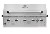 NXR 37 in. 5-Burner Built-In Gas Grill in Stainless Steel with Infrared and Rotisserie Burner New Floor Model $1099