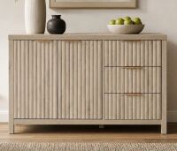 Latitude Run Nicolee 47" 3 Drawer Sideboard New in Box $599