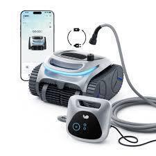BUBLUE C20H Gen2 AI Smart Navigation Robotic Pool Vacuum for Inground Pools, Corded & Cordless Hybrid Pool Cleaner Robot with Smart Navigation, APP, Cleaning Floor/Wall/Shallow for Pool Up to 1615 Sq.Ft, $1,699