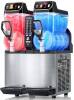 TOURUA Commercial Slushie Machine, Margarita Daiquiri Wine Frappe Slush Frozen Drink Machine, 30L $1099