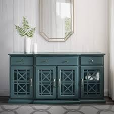 Walker Edison Landon 60-Inch Tiered Fretwork Sideboard TV Stand New in Box $1299