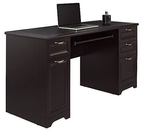 Realspace&reg; Magellan 59"W Manager's Computer Desk, Espresso New in Box $299