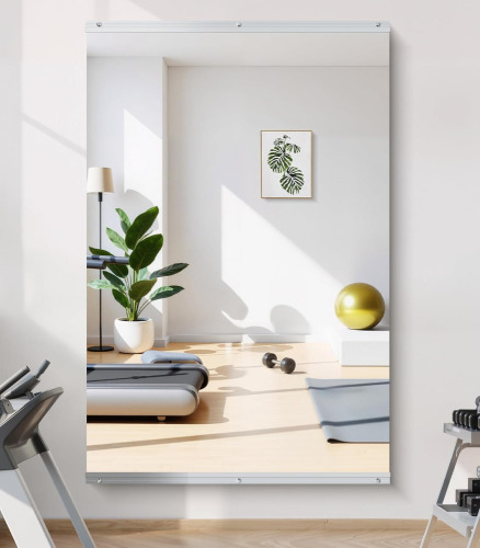 InfiniGlass Home Gym Mirror Wall Mounted,60x40 Inch,1PCS Full Length Mirror New in box $299