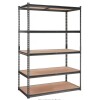 Vevor Black Metal Storage Shelving Unit 5-Tier Adjustable, 2000 lbs. Capacity Heavy Duty Garage Shelves Organizer Utility Rack New in Box $299