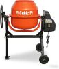 Pulspeed 5 Cu. Ft. Electric Cement Mixer, 0.75 HP 550W Portable Concrete Mixer Machine with Wheels, Heavy-Duty Mortar Mixing Tool for Stucco, Plaster, Feed & DIY Projects New Open Box $699