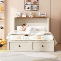 AMERLIFE Full Murphy Bed with Storage & Charging Station New in Box $699