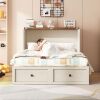 AMERLIFE Full Murphy Bed with Storage & Charging Station New in Box $699