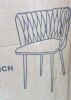 Everly Quinn Velvet Woven Dining Chair in Black New in Box $399 - 2