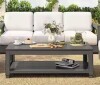 Luxe Haven 3-Person Aluminum Patio Conversation Set Gray Cushions New $1599