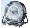 Wock 30 in. Industrial Drum Fan, 3-Speed ​​14000 CFM High Velocity Air Mover for Warehouse, Workshop, Factory, BlackNew in Box $599
