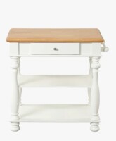 Three Posts Maney Solid Wood Top Kitchen Island New in Box $599