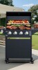 Louaoris 4-burner Propane Gas Bbq Grill With Wheels, 40,000 Btu Output Gas Barbecue Grill For Backyard,camping & Outdoor Cooking,easy Assembly New in Box $499