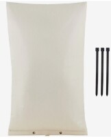 VEVOR Fiber Cotton Well Head Pump Cover, 20''W x 34''H, Pipe Insulation Cover Sprinkler Cover for Outside Backflow Valve Cover, 600D PVC Oxford Polyester Surface Aluminum Film Thermal Insulation Layer New In Box $79