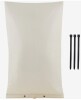 VEVOR Fiber Cotton Well Head Pump Cover, 20''W x 34''H, Pipe Insulation Cover Sprinkler Cover for Outside Backflow Valve Cover, 600D PVC Oxford Polyester Surface Aluminum Film Thermal Insulation Layer New In Box $79