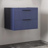 ECLIFE 24" Wall Mounted Single Bathroom Vanity Cabinet, Floating Cabinet with Soft-Close Drawers, New In Box $399