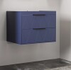 ECLIFE 24" Wall Mounted Single Bathroom Vanity Cabinet, Floating Cabinet with Soft-Close Drawers, New In Box $399