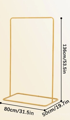 Wokaiduo Wedding Sign Holder,adjustable Welcome To Our Wedding Sign Stand With 2 Leather Sign Hanging Straps, Wedding Seating Chart Stand For Party, Baby Shower, Graduation Ceremony New In Box $89