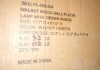 Keazile 61 in. Green Linen Shade Standard Floor Lamp with Walnut Rubberwood Base and Foot Switch New Open Box $299 - 2