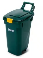Toter 13 Gal. Curbside Composting Outdoor Trash Can with Lid New $89