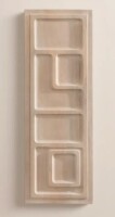 AllModern Tala Solid Wood Panel Wall Art Plaque, 36'' H X 12.5'' W New In Box $299