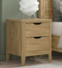 Millwood Pines Haven 2 Drawer Nightstand, Bedside Table with Storage Drawers, Night Stand for Bedroom, End Table or Side Table for Living Room, 15.7" D x 18.7" W x 21.7" H New In Box $299