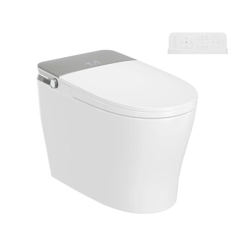 DeerValley (DV-1S0371-V3) ADA Smart Toilet with Foam Shield & Powerful 1000 MAP Flush, New Open Box $1,299