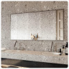 Eviva 48" x 30" Sax Polished Chrome Wall Mirror, New in Box $499