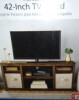 Mainstays Parsons TV Stand for TVs up to 50", Canyon Walnut, New in Box $299 - 2