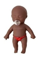 TPR Squishy Baby Doll Bubble Pacifier Slow Rebound Stress Relief Fidget Toy New In Box