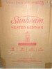 Sunbeam Electric Royal Luxe Microplush Heated Blanket, 12 Heat Settings, 12-Hour Auto Shut-Off, Fast Heating, Warm & Cozy, Machine Washable, Cabernet Color, Twin (84" x 62") New In Box $99 - 2