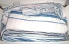SouthShore Fine Linens King/Cal-King Size 3-Piece Coastal Stripes Collection Reversible Quilt Set $299 - 2