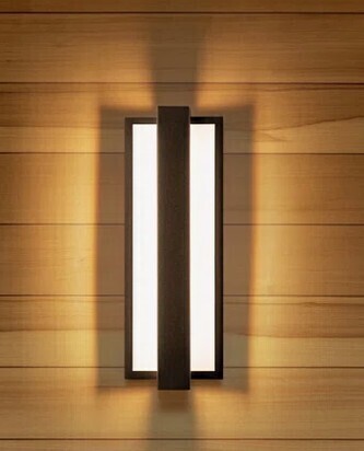 Wade Logan&reg; 13.5'' Breyana Aluminum Hardwired LED Wall Light New In Box $299