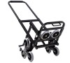 VEVOR Stair Climbing Cart, 260 lbs Capacity, Portable Folding Trolley Cart, For Home, Groceries, and Warehouse, with Telescoping Handle, 6 Wheels, 2 Bungee Cords, Stable Dual-Mode Stair Climber Dolly New In Box $199