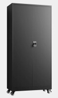 Yizosh Metal Garage Storage Cabinet with Locking Doors and Adjustable Shelves,- 75" Rolling Steel Tool Cabinet for Home Office, Garage, Warehouse New In Box $399