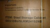 Yizosh Metal Garage Storage Cabinet with Locking Doors and Adjustable Shelves,- 75" Rolling Steel Tool Cabinet for Home Office, Garage, Warehouse New In Box $399 - 2