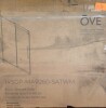 OVE Decors Bel Soft Close 60 in. W Alcove Frameless Sliding Shower Door in Satin Nickel New In Box $799 - 2
