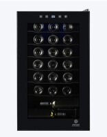Vinotemp 19.87-in W 45-Bottle Capacity Black Freestanding Wine Cooler On Working $599