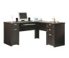 Realspace&reg; Magellan 59"W L-Shape Corner Computer Desk, Espresso New In Box $399