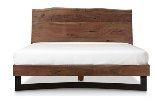 Moe's Home Collection Bent Queen Headboard and Footboard in Smoked New In Box 2 Boxes $2199