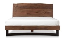 Moe's Home Collection Bent Queen Headboard and Footboard in Smoked New In Box 2 Boxes $2199