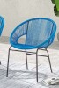 Corvus Acapulco Peacock Outdoor Lounge Chair New in box $299