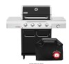 Nexgrill Gourmet Pro 4 Burner Propane Gas Grill with Side Burner in Black New in Box $799