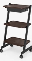 Tasalon 3 Tier Salon Trolley Cart With Storage Tray, Esthetician Beauty Rolling Cart, Spa Beauty Machine Trolley Stand For Beauty Instrument Storage New in Box $299