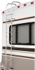Surco 502L Universal Straight RV/Motorhome Aluminum Exterior Ladder - Compatible with All RVs with Vertical Rear Panel Regardless of Make or Model; Brite Dipped Polished Finish New $699