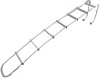 Surco 502L Universal Straight RV/Motorhome Aluminum Exterior Ladder - Compatible with All RVs with Vertical Rear Panel Regardless of Make or Model; Brite Dipped Polished Finish New $699 - 2