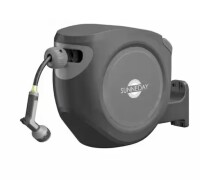 Sunneday 100 ft. Retractable Hose Reel 5/8 Retractable Hose Reel Easy to Assemble Water Hose Reel with Flexible Swivel Mount $299