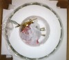 Orren Ellis 20.5" Wide 4-Light Lotus Semi-Flush Mount with White Glass Petal Shades, Copper Frame and Bulbs Included New Shelf Pull $399 - 2